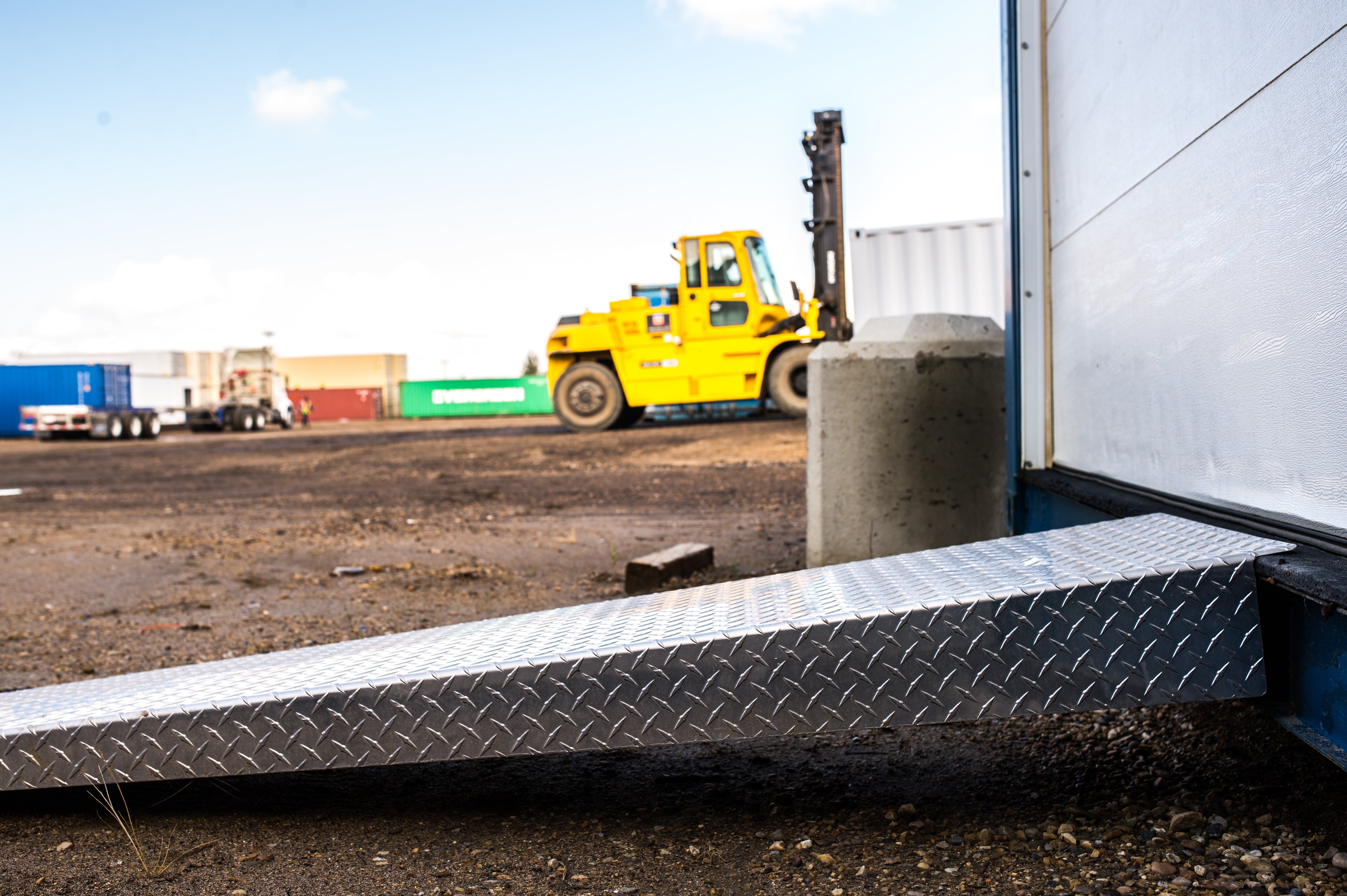 Shipping Container Ramp