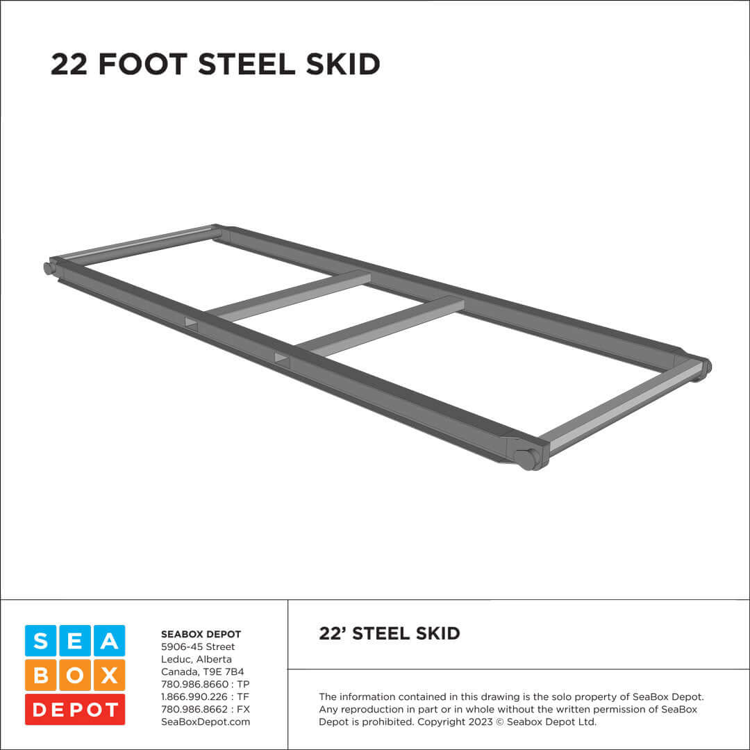 Skid – 22′ Weld On